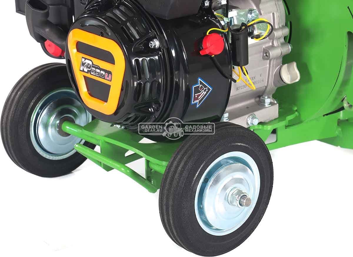 Садовый измельчитель веток бензиновый Дровосек МР260 6.5 (RUS, Lifan 6.5 л.с., 196 см3, ветки до 72 мм, центробежное сцепление, 48 кг)