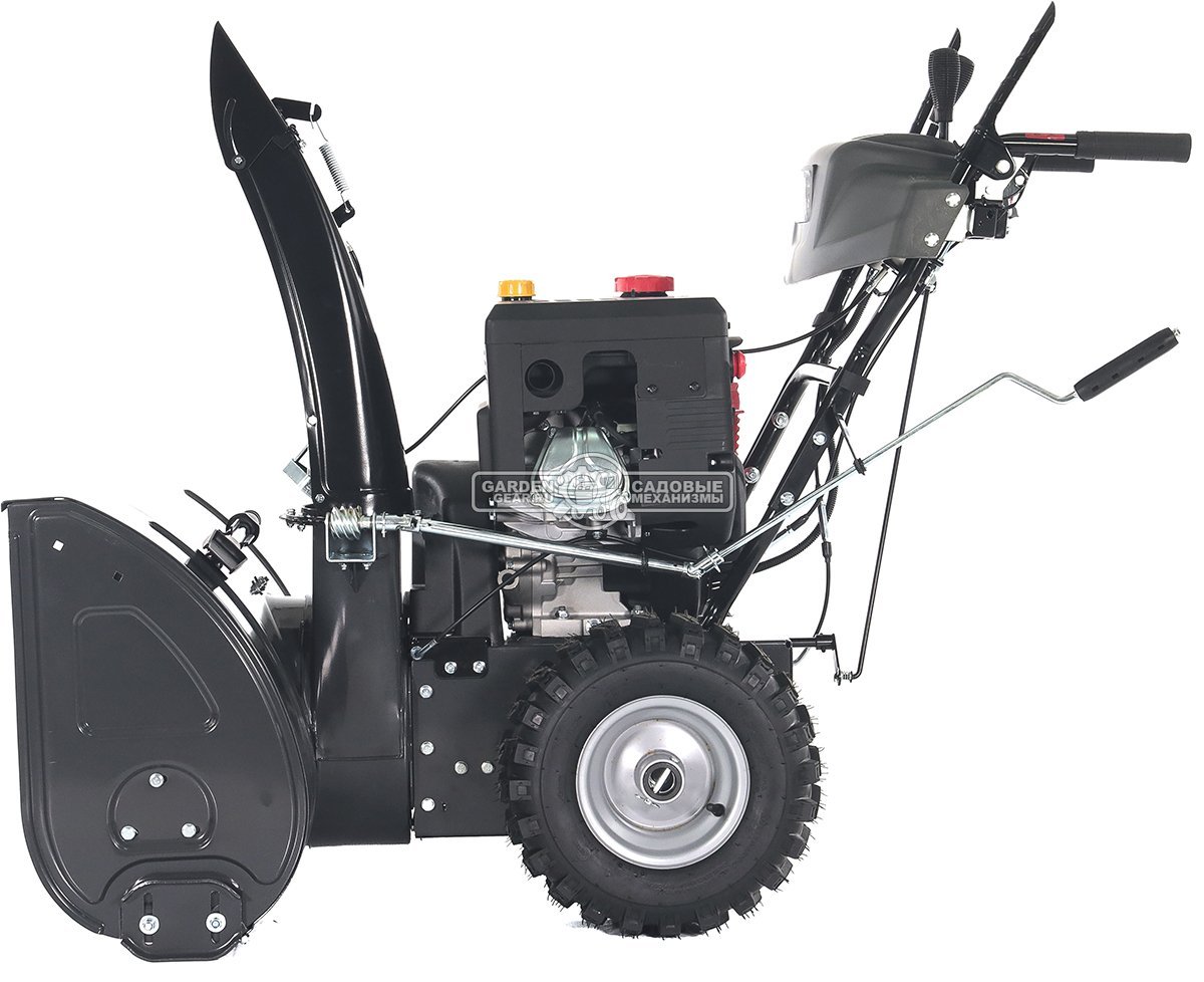 Снегоуборщик Evoline SBG 760 LE (PRC, 76 см, Loncin, 420 см3, эл/стартер 220В, фара, автоматич. дифференциал, скорости 6/2, подогр. рукояток,130 кг)