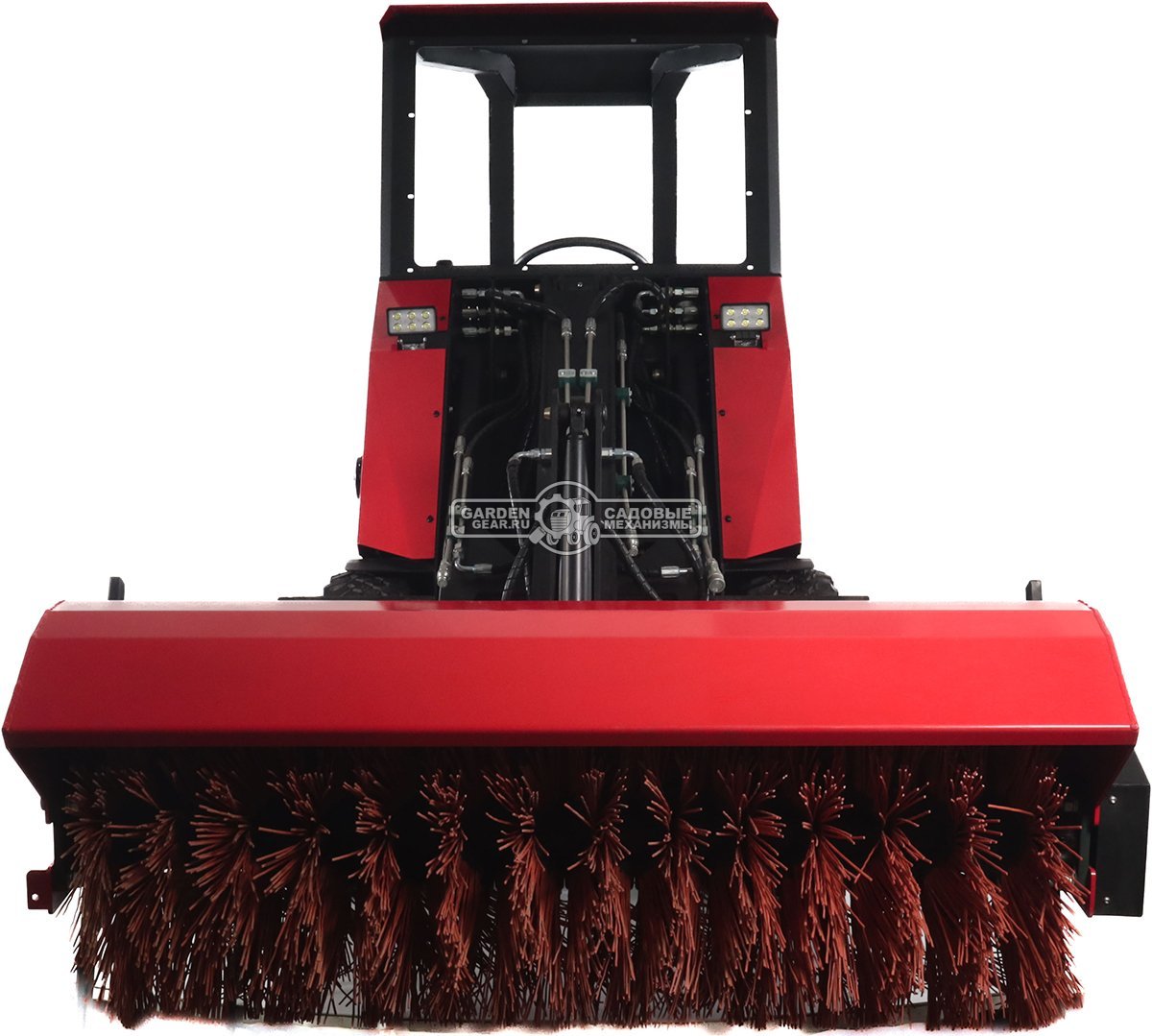 Щетка коммунальная RED 160 см. с шарнирным поворотом в 2 стороны для мини-погрузчика, 192,5 кг. 
