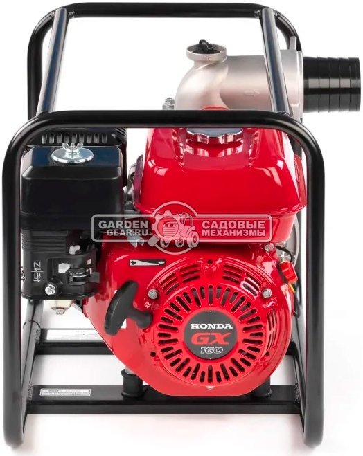 Мотопомпа бензиновая Honda WB30XT3 TR для среднезагрязненной воды (THA, Honda GX160, 163 куб.см., 1100 л/мин, 3", 23 м, 26 кг.)