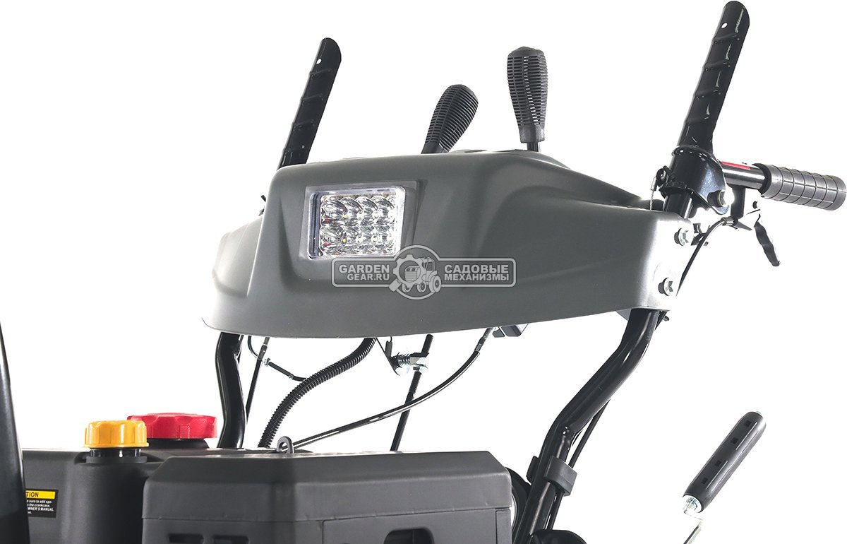 Снегоуборщик Evoline SBG 700 TLE гусеничный (PRC, 70 см, Loncin, 383 см3, эл/стартер 220В, фара, разблокировка гусениц, подогрев рукояток, 120 кг)