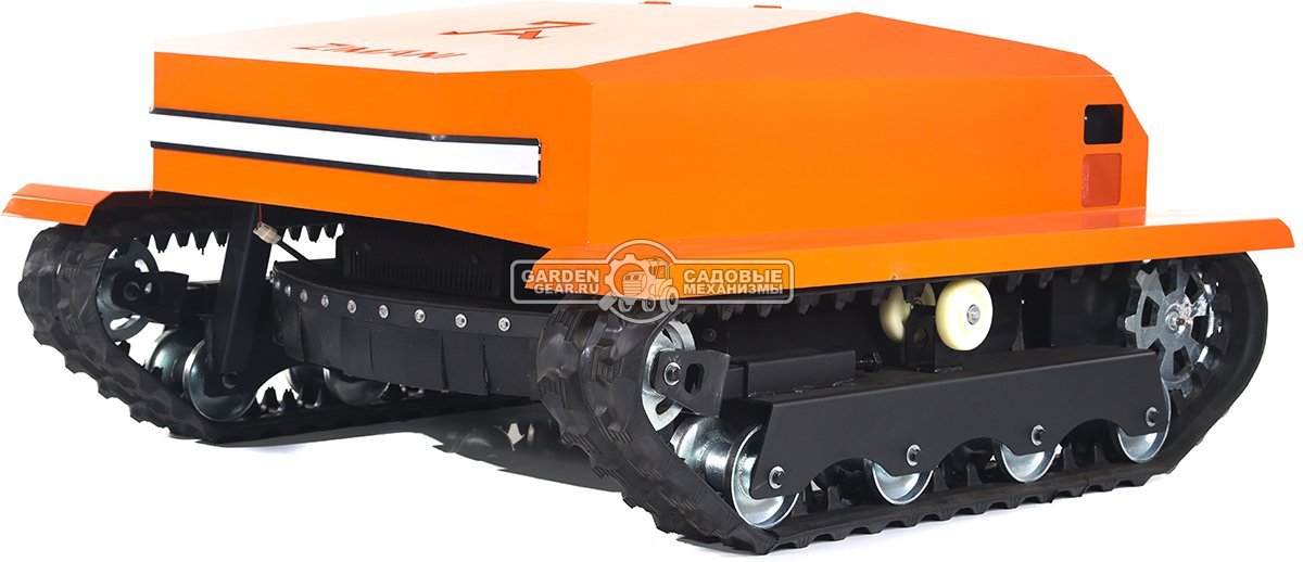 Робот газонокосилка для высокой травы и кошения склонов ZimAni RLM100 с дистанционным управлением (PRC, 90 см, Loncin 764 см3, 334 кг)