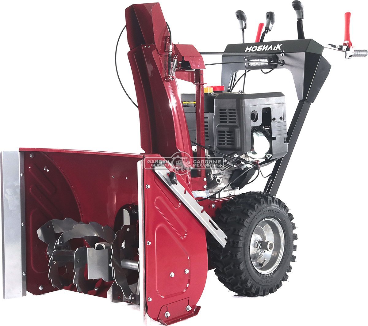 Снегоуборщик Мобил К С75 Премиум (RUS, 75 см, Мобил К, 420 см3, фара, эл/стартер 220В, скорости 5/2, 125 кг)