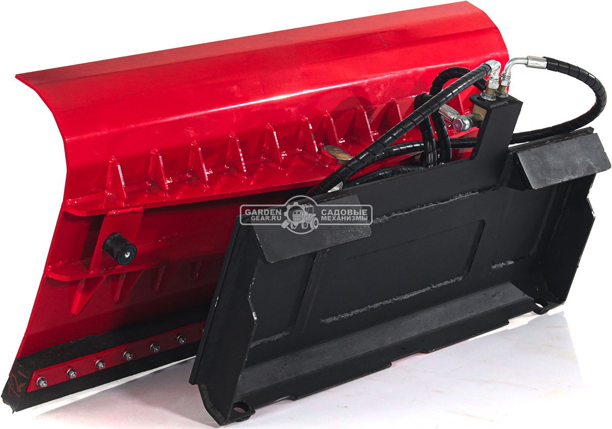 Мини-погрузчик шарнирно сочленённый RED RBF-03 + бульдозерный отвал (Zongshen GB750EFI 30 л.с., грузоподъемность до 700 кг., ковш 150 л., 1270 кг.)