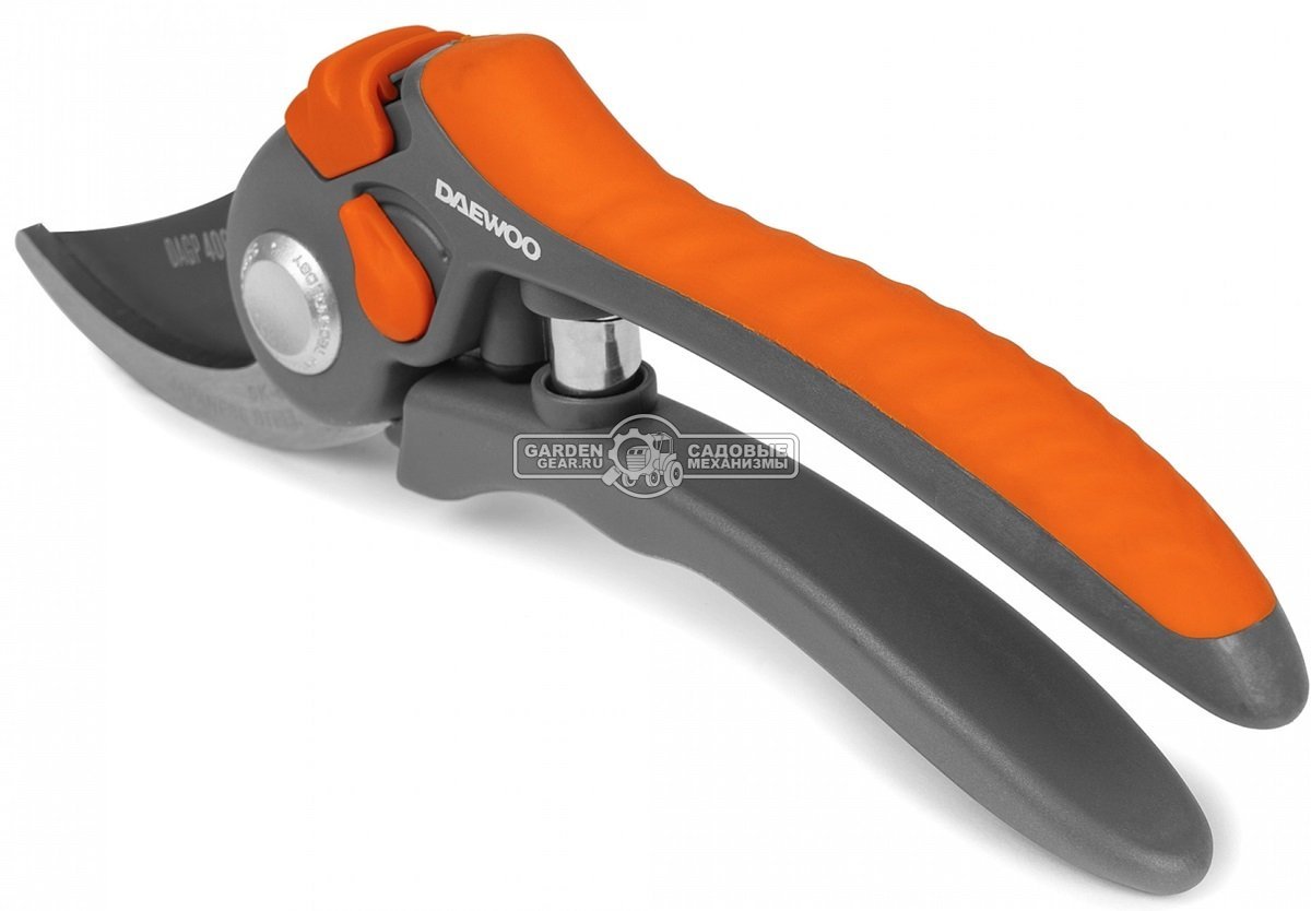 Секатор Daewoo DAGP 400 (диаметр среза 24 мм, пластиковые рукоятки SoftGrip, 0,23 кг.)