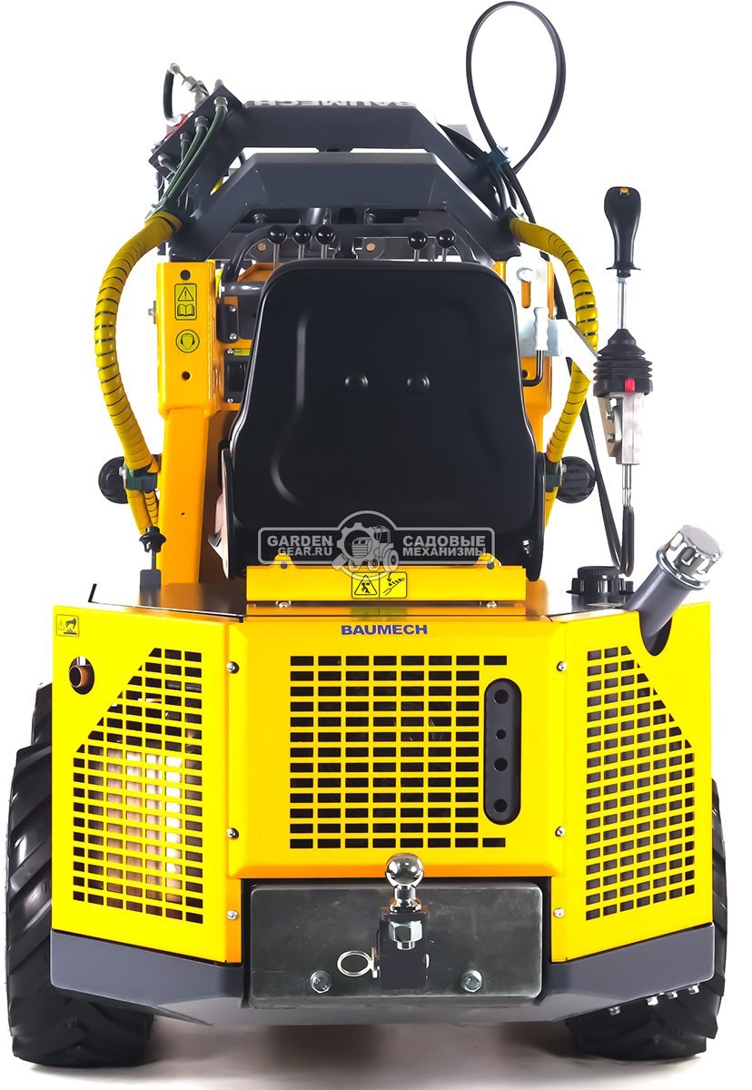 Универсальная машина мини-погрузчик Baumech ML-02 Pro + экскаватор лопатковый с поворотным механизмом с двигателем Zongshen GB750 EFI V-Twin инжектор