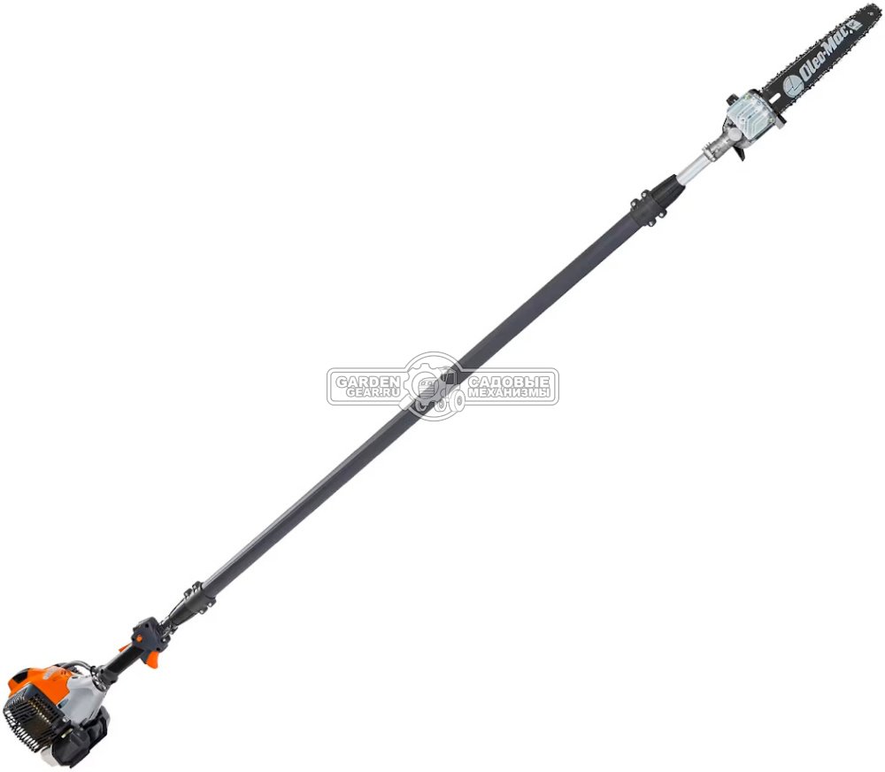 Высоторез бензиновый Oleo-Mac PPX275 Telescopic (ITA, 27 см3., 1.3 л.с., шина 30 см, телескопическая штанга 3.85 м, 7.4 кг)