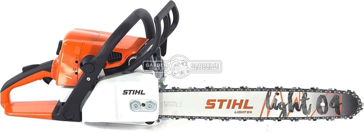 Бензопила Stihl MS 230 18" (PRC, 40.2 куб.см., 2.0 кВт/2.7 л.с., 3/8", 1.3 мм, 61E, 4.6 кг)