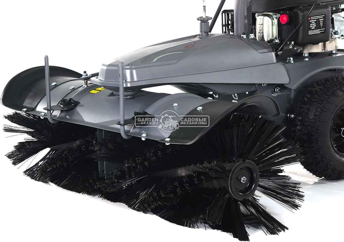 Подметальная машина Villartec S50100 (PRC, Zongshen, 173 см3, ширина 100 см., диаметр 35 см., 3 вперед / 1 назад, 79 кг)