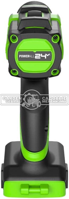 Дрель - шуруповерт аккумуляторная GreenWorks DD560 без АКБ и ЗУ (PRC, BL 24В, 30/60 Нм, 1.0 кг)