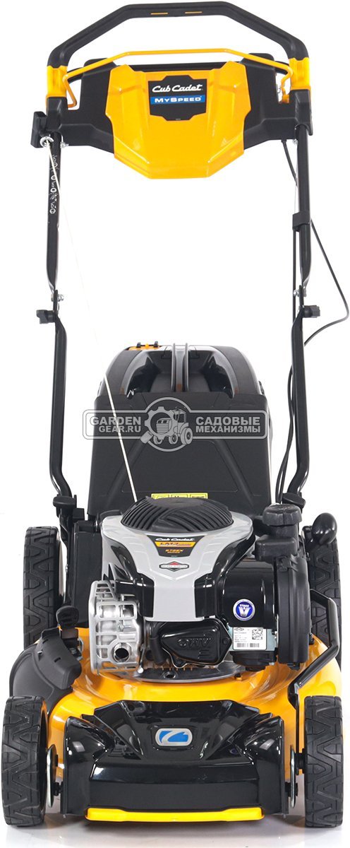 Газонокосилка бензиновая Cub Cadet LM3 CR46S (HUN, 46 см., B&S 575EX, 140 куб.см., сталь, 60 л., вариатор MySpeed, 4 в 1, 34 кг.)