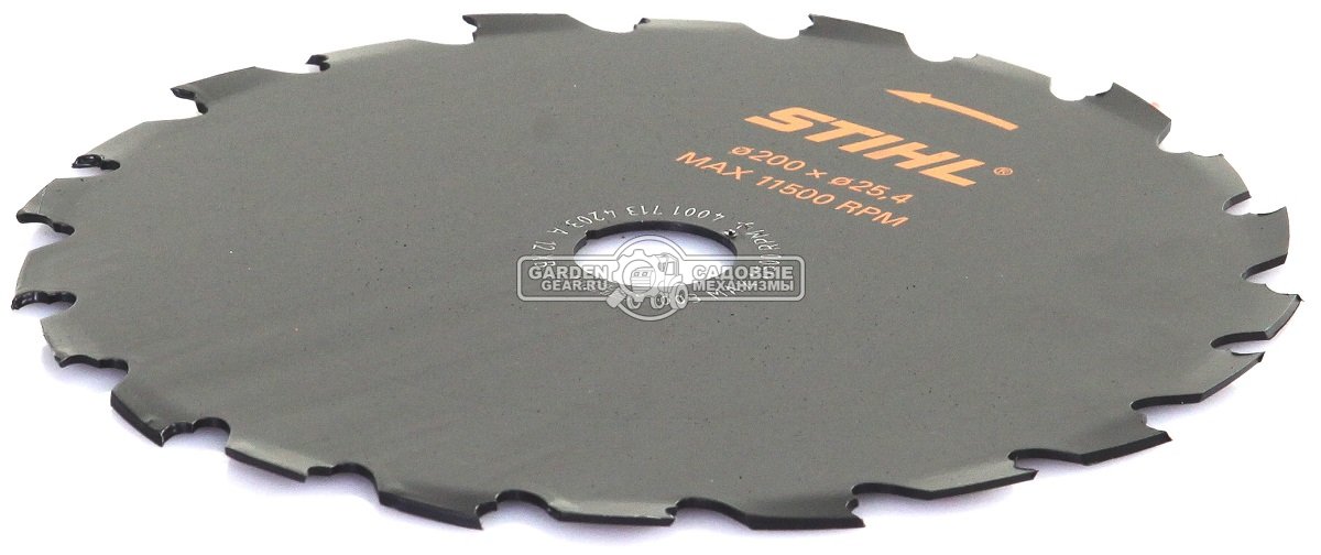 Пильный диск Stihl Woodcut KSB HP 22Z 200 мм., с долотообразными зубьями, для FS 111 - 250 / FSA 130 для кустарников (посадочный диаметр 25,4 мм.)