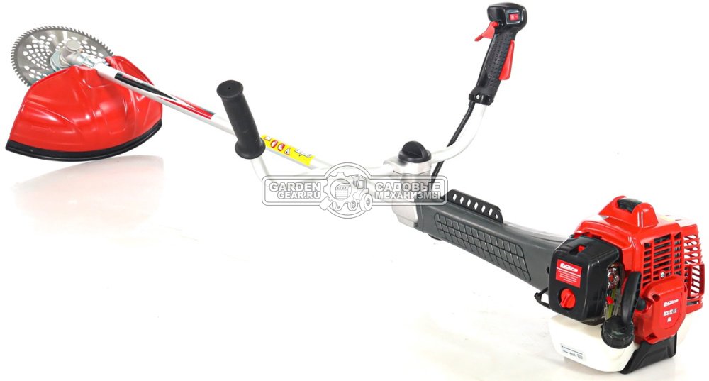 Бензокоса EVOline BCG 52 ES AV (PRC, 51,7 см3, 2 л.с., EasyStart, леска 2.5 мм + нож + пильный диск, ремень, 8,5 кг)