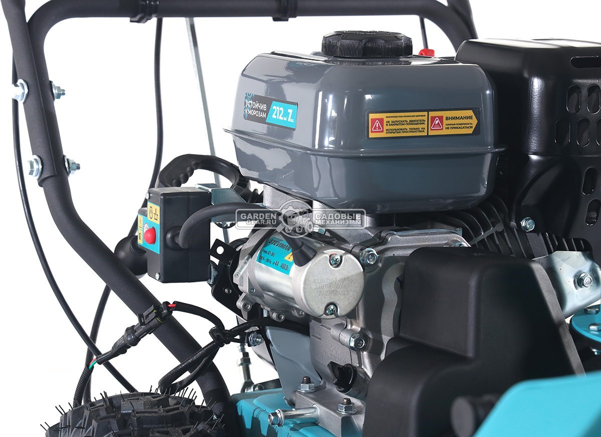 Снегоуборщик Steviman SX-61E (RUS, 61 см, Korona 212 см3, эл/стартер 220В, фара, скорости 6/2, 85 кг)