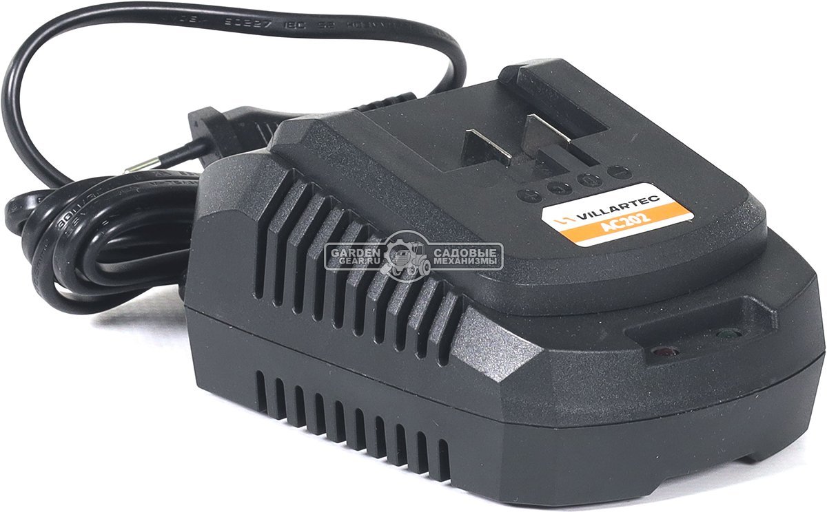Зарядное устройство Villartec AC202 (Li-ion 20В, 2,2 А)