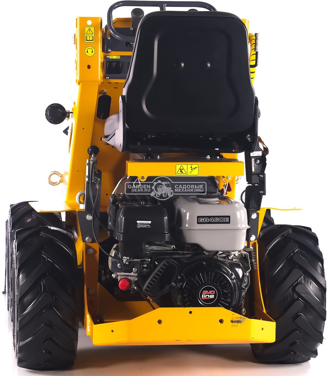 Универсальная машина мини-погрузчик Baumech ML-02 Lite + ковш универсальный 110 см., с двигателем Zongshen GB460E