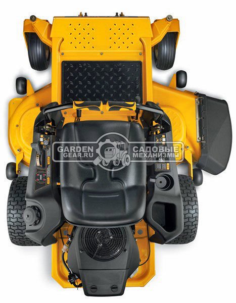 Садовый райдер Cub Cadet XZ1 127 с нулевым радиусом разворота (USA, Kawasaki, V-Twin, 726 куб.см., гидростатика, ширина кошения 127 см., 253 кг.)