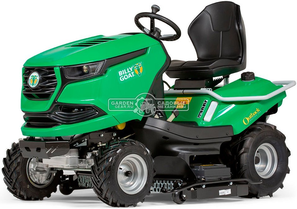 Садовый трактор для кошения высокой травы Billy Goat BCT4323BCE2 2WD (CZE, 110 см, B&S 8260 CXi V-Twin, 724 см3, задний выброс, гидростатика, 338 кг)