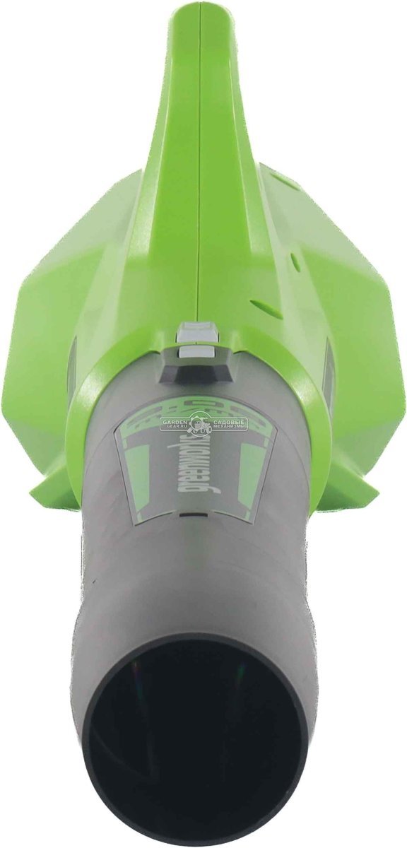 Воздуходувка аккумуляторная GreenWorks G24AB без АКБ и ЗУ (PRC, 24В, 145 км/ч, 1.7 кг)