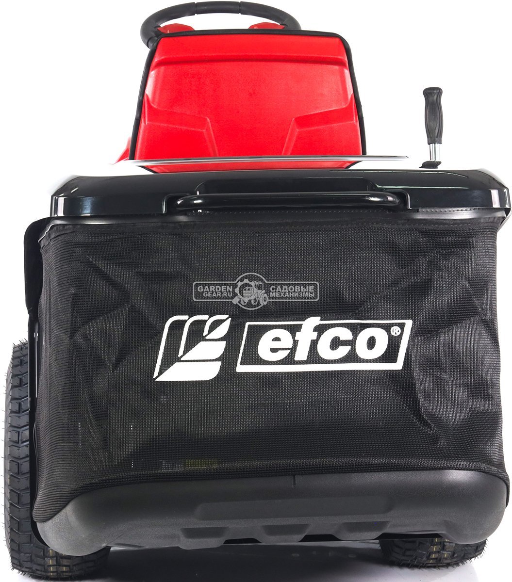 Садовый трактор Efco 86R/12,5 К M (PRC, Emak K 1250 AVD, 413 см3, 86 см, механика, травосборник 300 л, 190 кг)