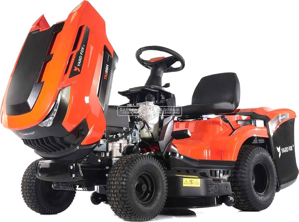 Садовый трактор Yard Fox T 92RBH (PRC, Loncin LC1P90F-1, 452 куб.см., гидростатика, травосборник 245 л, ширина кошения 92 см, 198 кг)