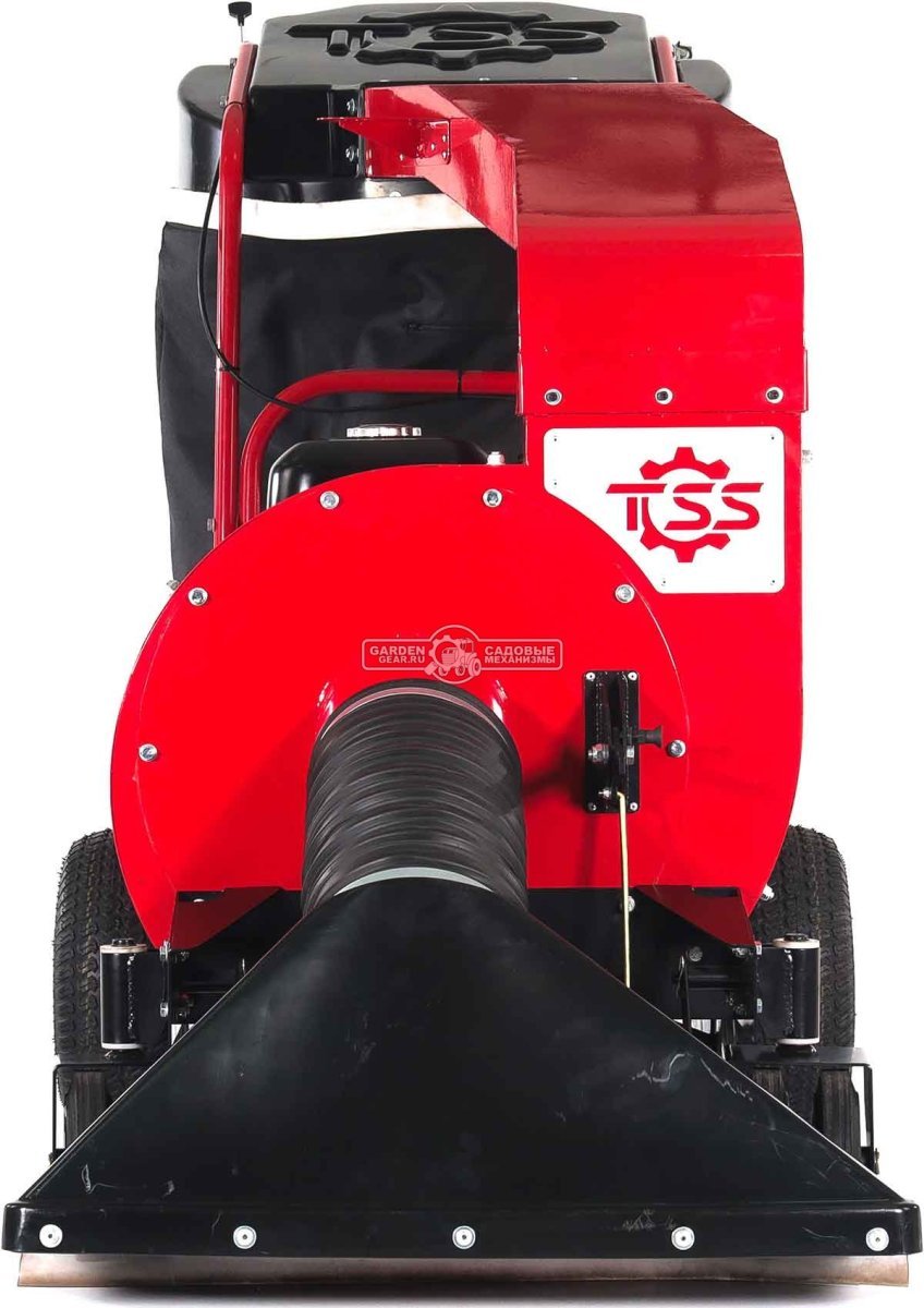 Садовый пылесос бензиновый TOSS LV-250 самоходный (RUS, 74 см., Evoline / Zongshen GB270, мусоросборник 290 л., 90 кг.)
