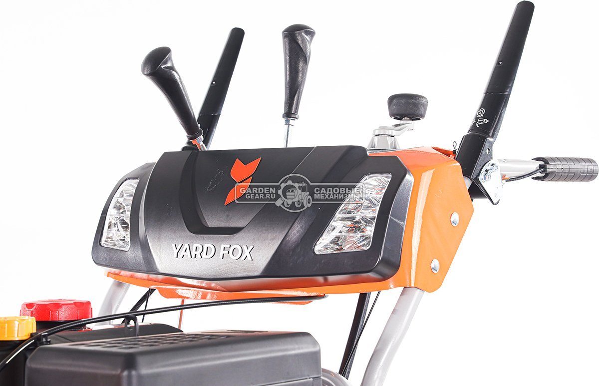 Снегоуборщик Yard Fox 7154E Pro (PRC, 71 см, Loncin, 302 см3, эл/стартер 220В, фара, подогрев рукояток, скорости 6/2, 105 кг)