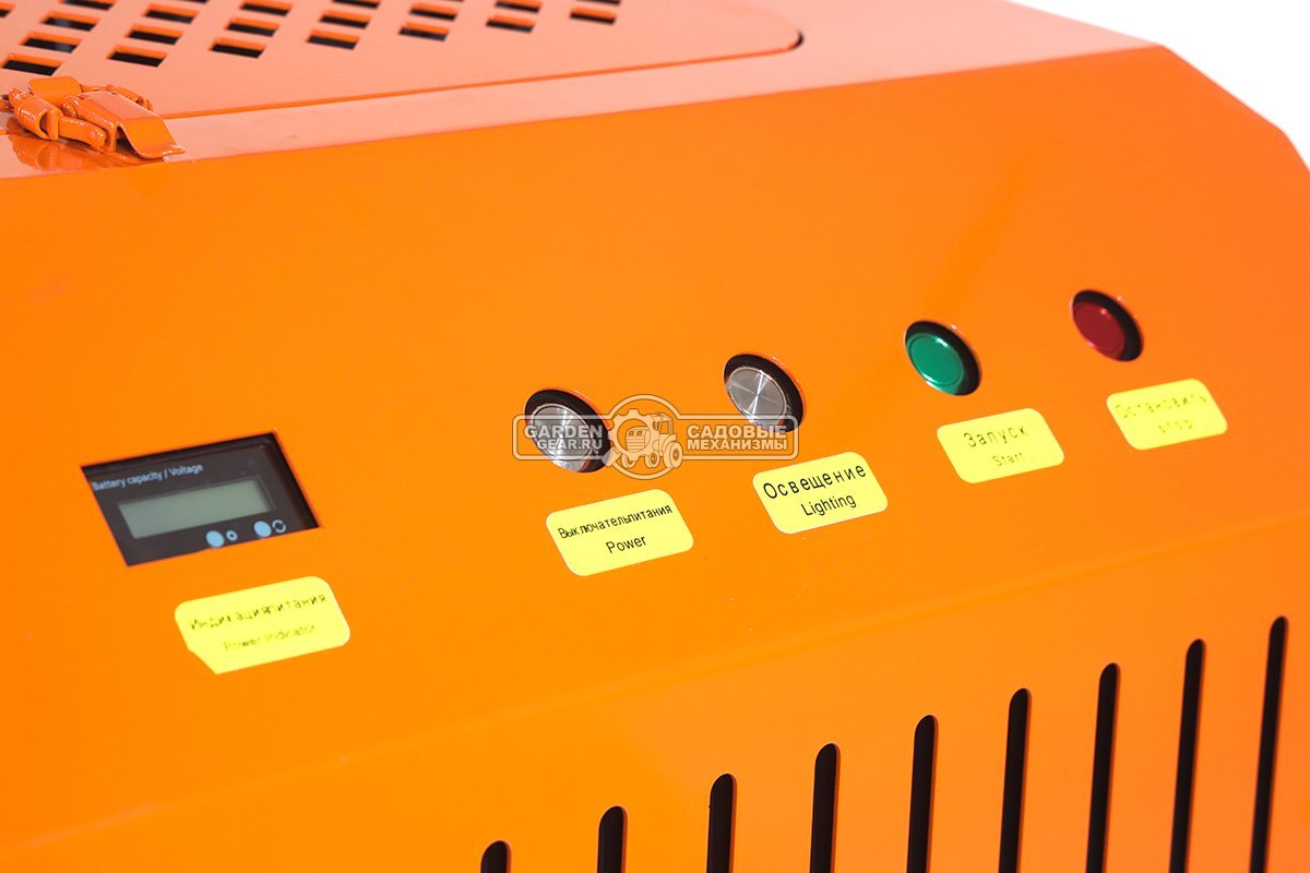 Робот газонокосилка для высокой травы и кошения склонов ZimAni RLM100 с дистанционным управлением (PRC, 90 см, Loncin 764 см3, 334 кг)