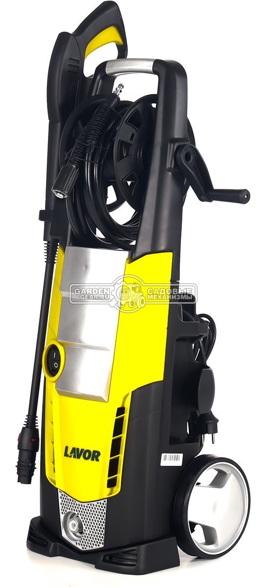 Мойка высокого давления Lavor Galaxy 160 (PRC, 2500 Вт, 160 бар, 510 л/час, барабан + шланг 8 м, 12.4. кг)