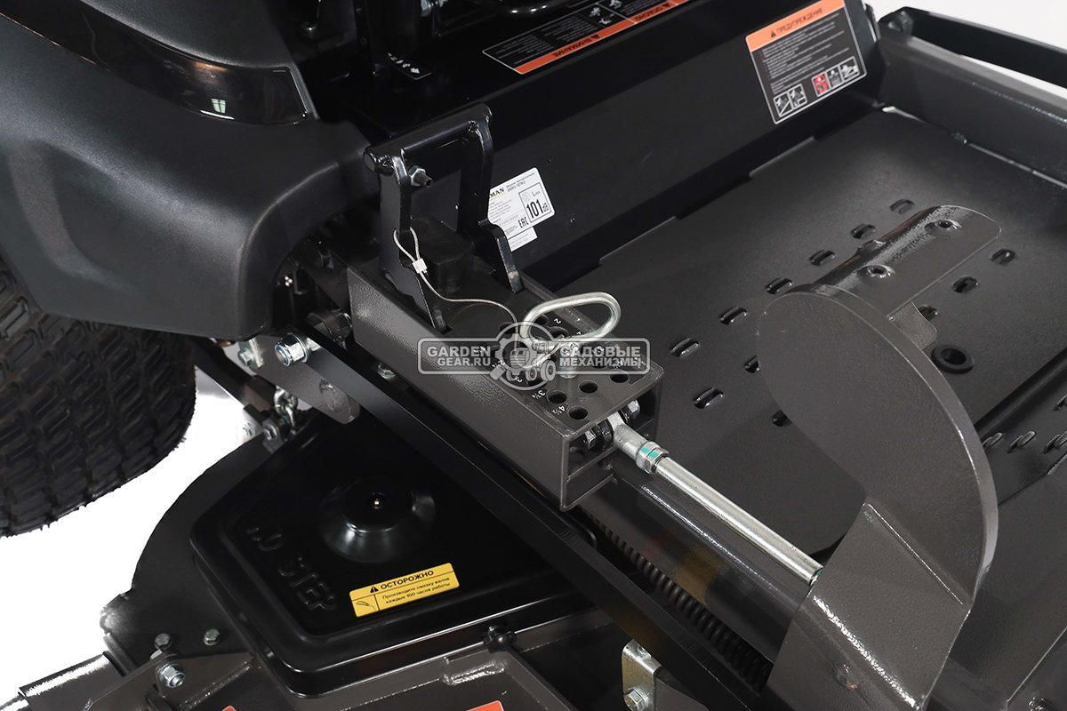 Садовый райдер Caiman Zero 137KC с нулевым радиусом разворота (RUS, Kawasaki FX751V, 852 куб.см., гидростатика, ширина кошения 137 см., 649 кг.)