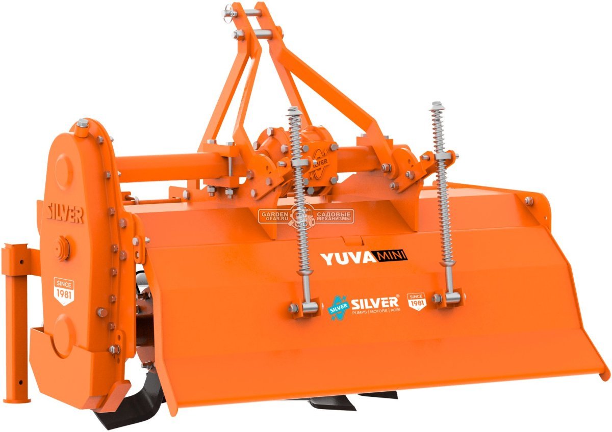 Почвофреза Kubota SLRT-120 под ВОМ (для тракторов от 25 л.с.)
