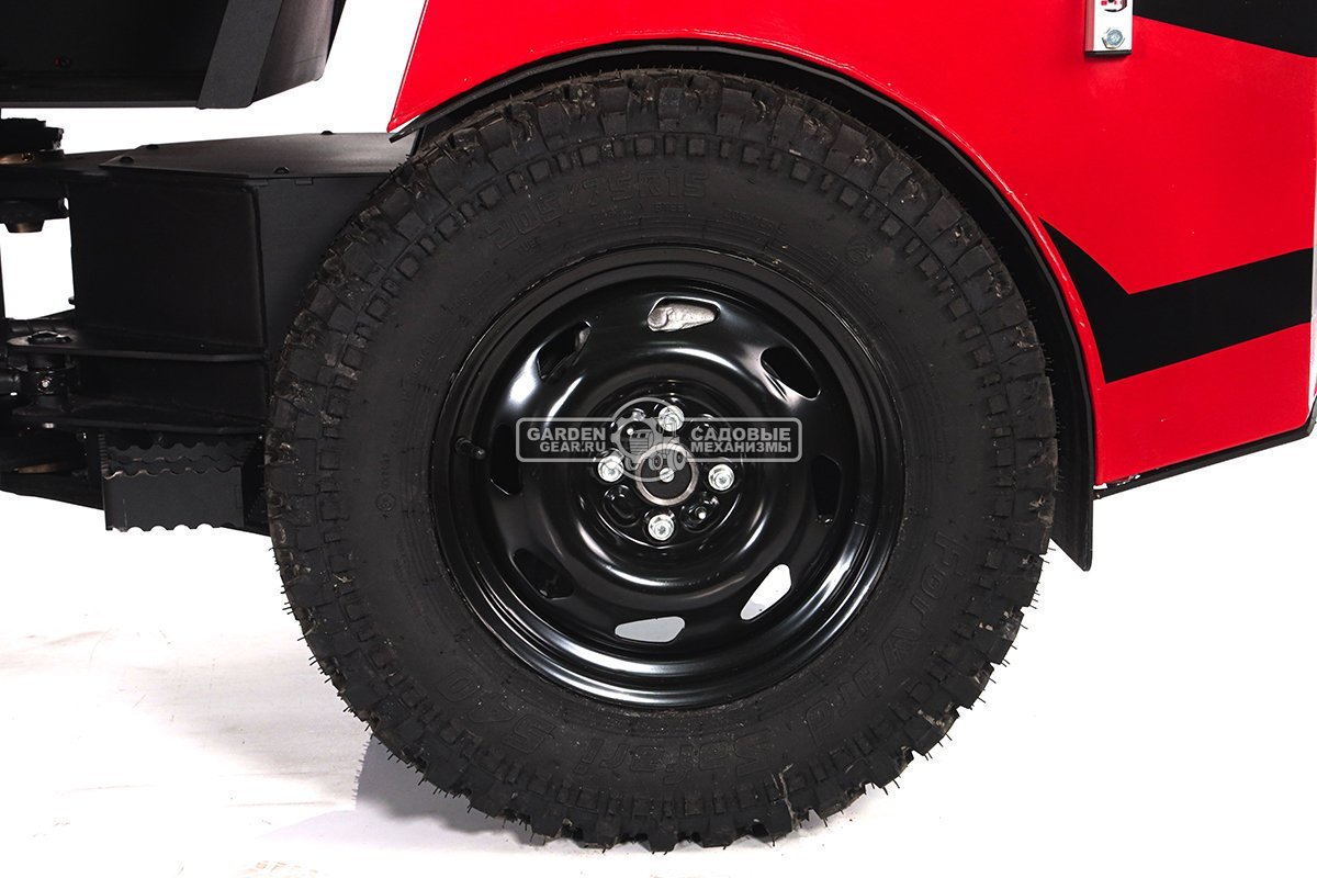 Мини-погрузчик шарнирно сочленённый RED RBF-03 Zongshen GB750EFI 30 л.с., грузоподъемность до 700 кг., ковш 150 л., 1270 кг.