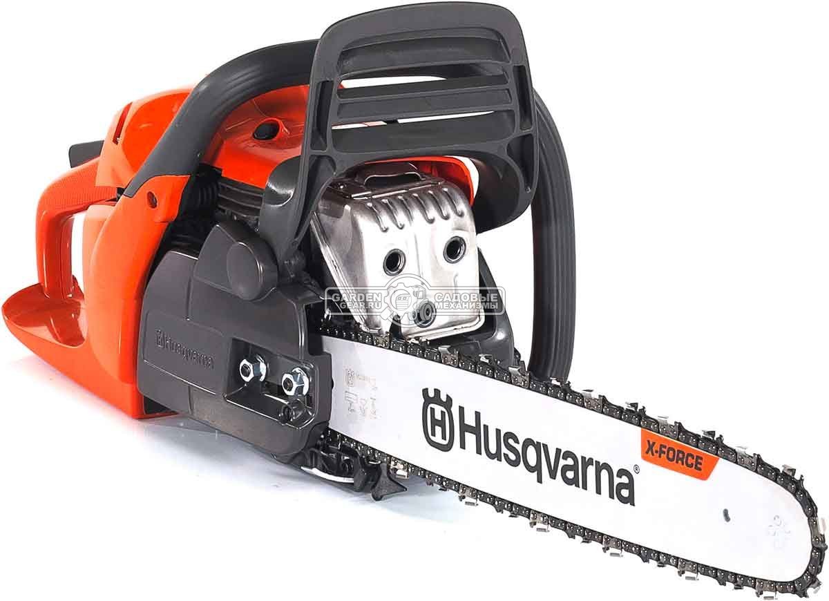 Бензопила Husqvarna 455 18" Rancher (SWE, 55.5 куб.см., 2.6 кВт/3.5 л.с., SmartStart, AutoTune, X-Torq, 0.325-1.5-72E, 5.9 кг)