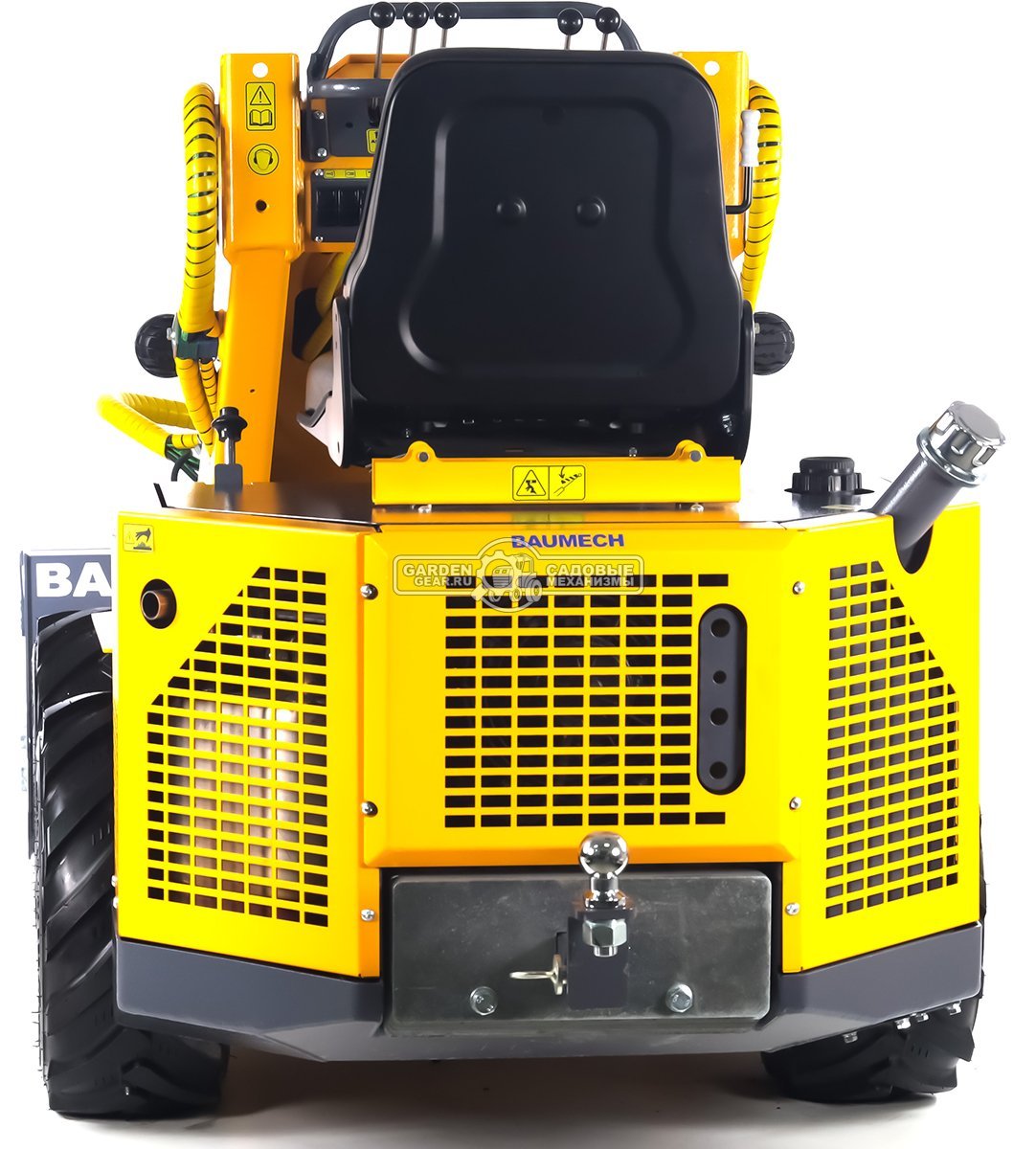 Универсальная машина мини-погрузчик Baumech ML-02 Pro + роторный снегоуборщик 110 см., с двигателем Zongshen GB750 V-Twin