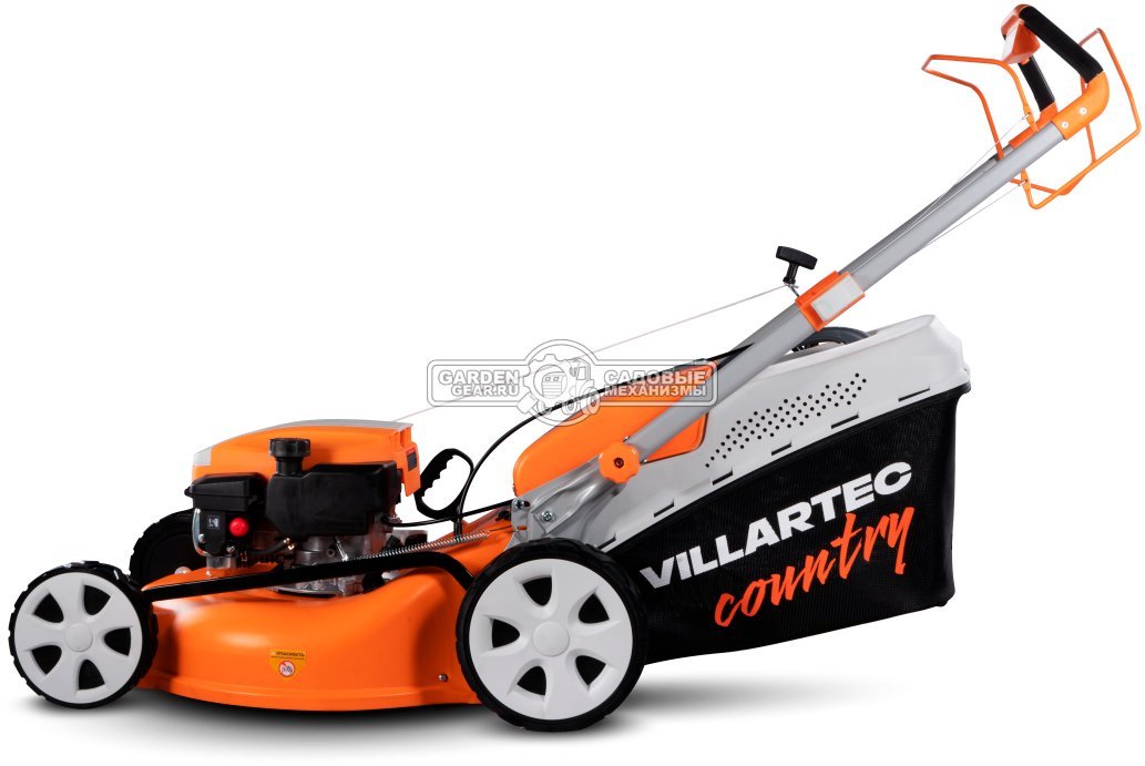 Газонокосилка бензиновая Villartec MB C-653T (PRC, 53 см, 180 см3, сталь, 4 в 1, 65 л, 35.2 кг)