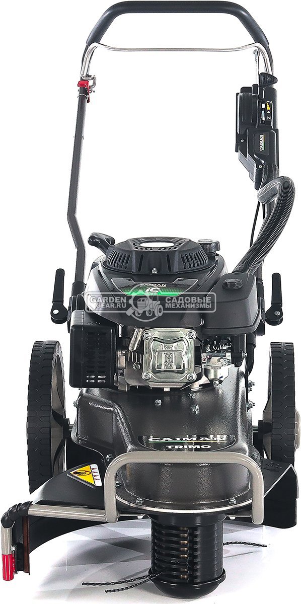 Профессиональный колесный триммер Caiman Trimo 60CP (RUS, Caiman Green Engine, 196 куб.см., 56 см., 42.3 кг.)