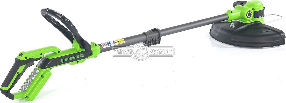 Триммер аккумуляторный GreenWorks G40LT331 c АКБ 2 А/ч и ЗУ (PRC, 40В, леска 1.65 мм, 4.1 кг)