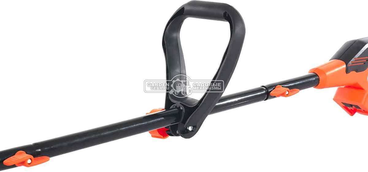 Снегоуборщик аккумуляторный / лопата Yard Fox 33E с АКБ 4 А/ч и ЗУ (PRC, BL 20В, ширина 33 см, 6 кг)