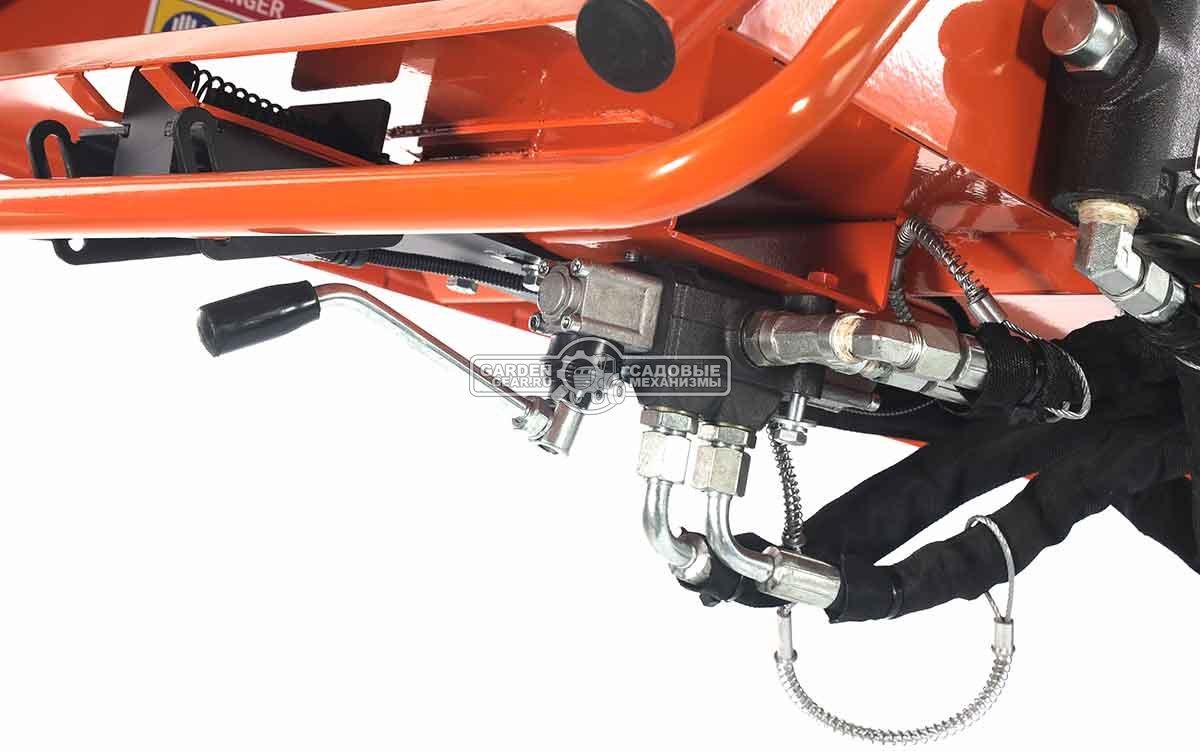 Измельчитель веток ZimAni LS 200 D (PRC, Loncin 764 куб.см., 30 л.с., с эл.старт, вал подачи, дисковый, ветки до 200 мм, одноосный прицеп, 415 кг)