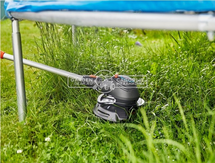 Триммер электрический Gardena ComfortCut 550/28 (PRC, 550 Вт, нижнее расп. двиг., леска1.6 мм, 2.8 кг)