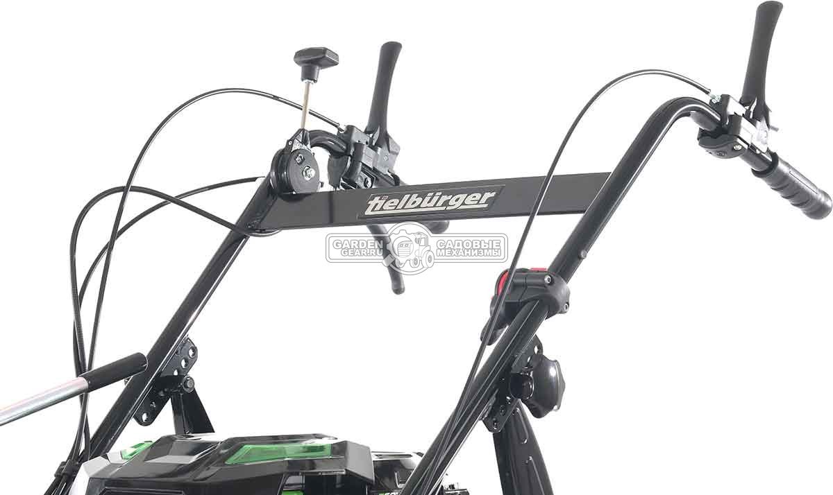 Аккумуляторная подметальная машина Tielbuerger TK58 Pro Akku SET c 2 АКБ и ЗУ (GER, 2х56В, ширина 120 см, диаметр 40 см, 3 вперед/1 назад, 105 кг.)