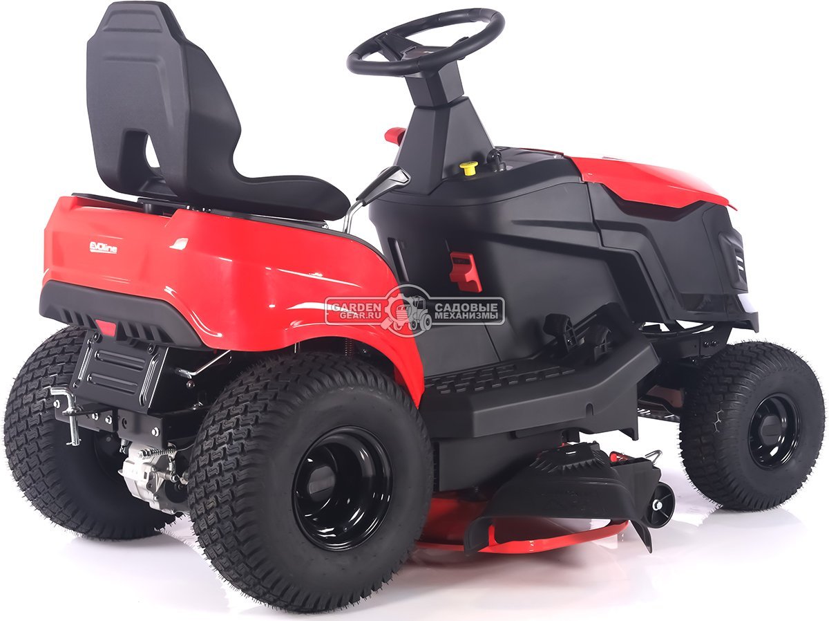Садовый трактор Evoline TRG 98 H (PRC, Loncin 452 куб.см., гидростатика, ширина кошения 96 см, боковой выброс, 182 кг)