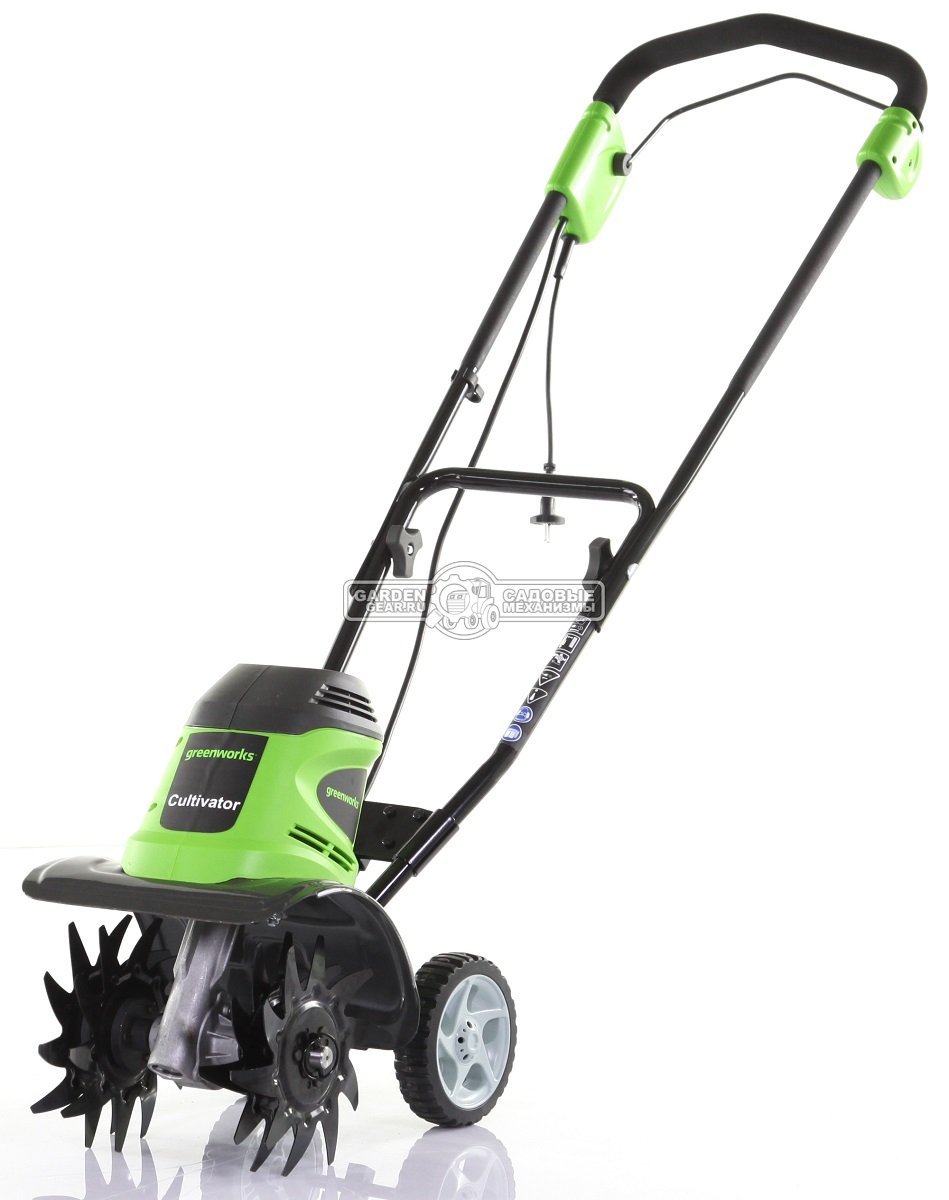 Культиватор электрический GreenWorks GTL9526 (PRC, 950 Вт, 25 см, 12 кг)