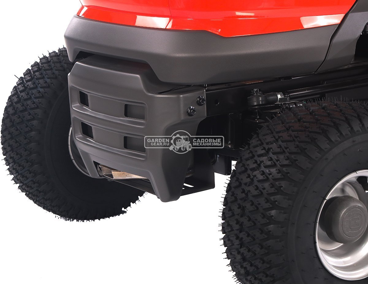Садовый трактор Husqvarna TC 112 (PRC, Husqvarna 413AE, 413 куб.см., гидростатика, травосборник 220 л., ширина кошения 95 см, 198 кг.)