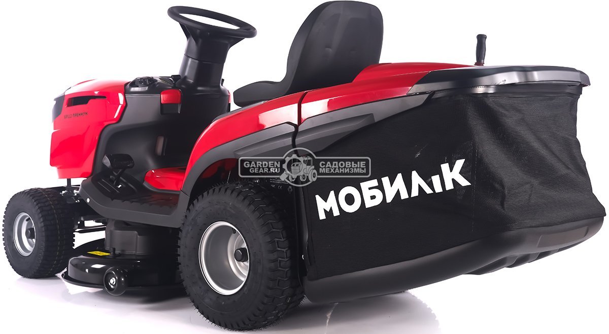 Садовый трактор Мобил К XP112 Премиум (PRC, Loncin V-Twin, 586 куб.см., гидростатика, мульчирование, 240 л., ширина кошения 110 см, 208 кг)