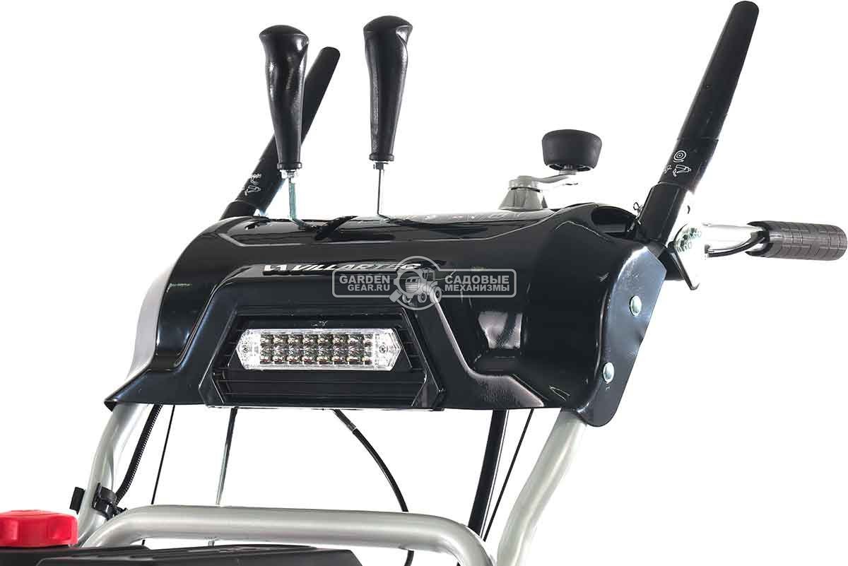Снегоуборщик Villartec WB7066E MY2023 (PRC, 66 см, Loncin, 212 см3, эл/стартер 220В, фара, подогрев рукояток, скорости 6/2, 88 кг)