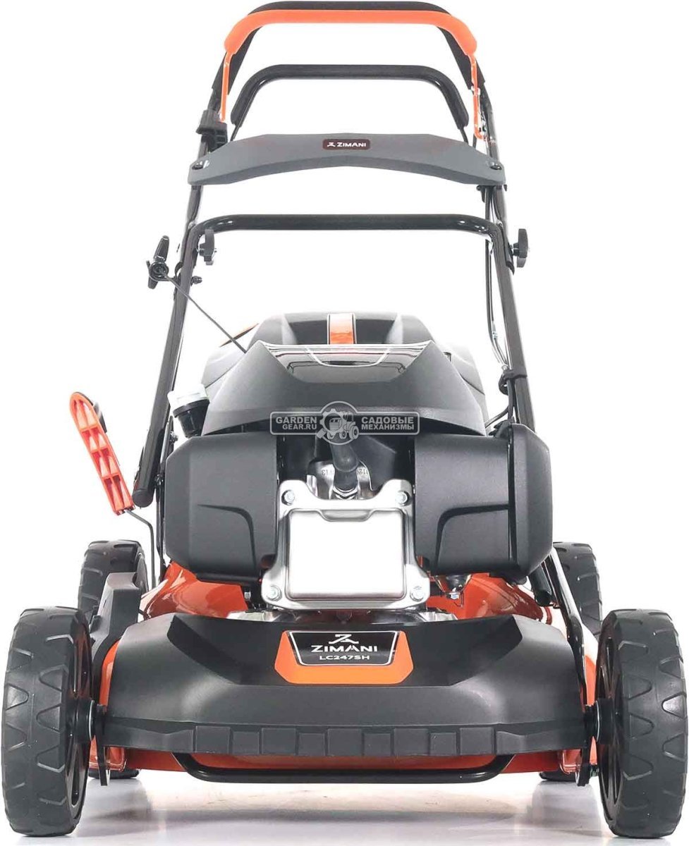 Газонокосилка бензиновая ZimAni LC247SH (PRC, 47 см, Honda GCVx145, 145 см3, сталь, 60 л, 3 в 1, Quattro Blade, 29 кг)