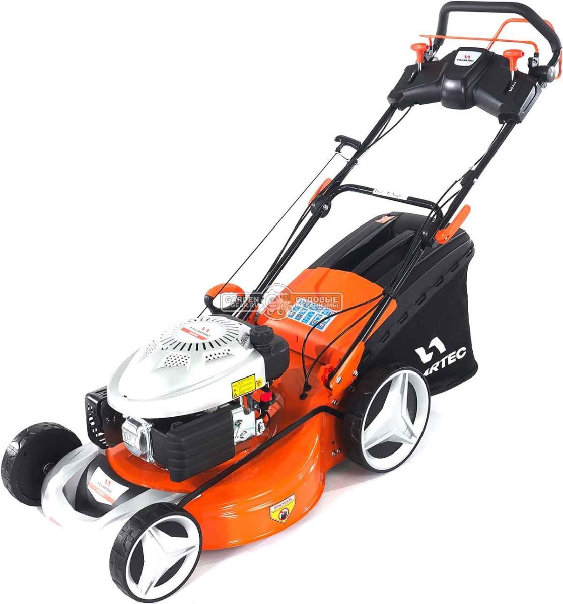 Газонокосилка бензиновая Villartec MB 4053T Village (PRC, 53 см, Daye 173 см3, сталь, 3 в 1, вариатор, 60 л, 38.5 кг)