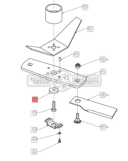 Шайба SABO SAK10097 10 мм