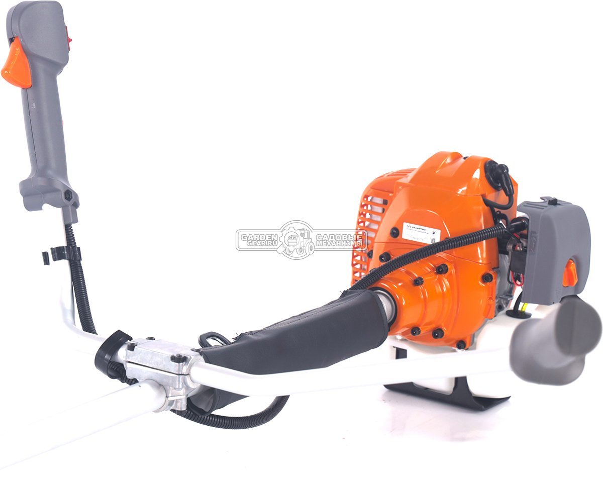 Бензокоса Villartec CB143 (PRC, 41.5 см3, 1.47 кВт/2.0 л.с., 3T нож + леска 2.4 мм, T рукоятка, ранцевый ремень Comfort, 7.6 кг)